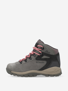 Ботинки женские Columbia Newton Ridge Plus Waterproof Amped, Серый