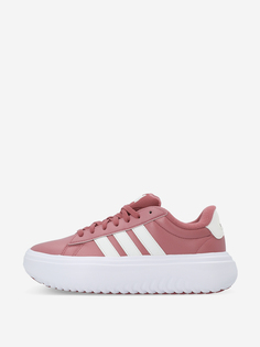 Кеды женские adidas Grand Court Platfor, Красный