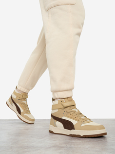 Кеды утепленные женские PUMA RBD Game WTR, Бежевый