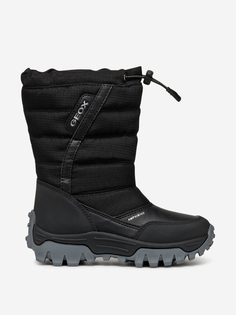 Сапоги утепленные для мальчиков Geox J Himalaya B.B ABX A, Черный