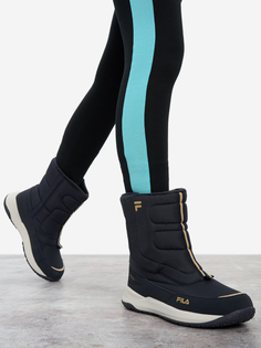 Сапоги утепленные для девочек FILA Tornado Puff, Синий