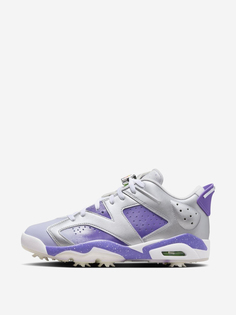 Кроссовки мужские Nike Jordan 6 Retro Low Golf U.S. Open (2023) FD0205-055, Фиолетовый