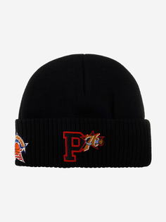 Шапка с отворотом MITCHELL NESS KTCFMM21153-P76BLCK Philadelphia 76Ers NBA (черный), Черный Mitchell&Ness