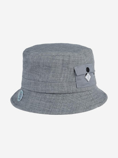 Панама DJINNS Bucket Hat WoolMelange (серый), Серый