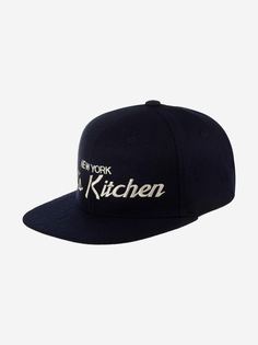 Бейсболка с прямым козырьком HOOD 100-MWL001-NY022-NY Hells Kitchen, NY (синий), Синий