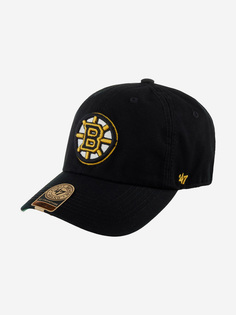 Бейсболка 47 BRAND H-FSVNF01RPF-BK Boston Bruins NHL (черный), Черный 47