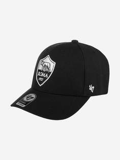 Бейсболка 47 BRAND ITFL-MVP01WBV AS Roma ITFL (черный), Черный 47