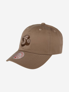 Бейсболка MITCHELL NESS HLUX5181-SSUYYPPPBROW Seattle Supersonics NBA (коричневый), Коричневый Mitchell&Ness