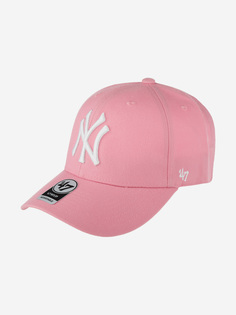 Бейсболка 47 BRAND B-MVPSP17WBP-RS New York Yankees MLB (розовый), Розовый 47