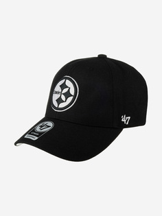 Бейсболка 47 BRAND F-MVP25WBV-BKW Pittsburgh Steelers NFL (черный), Черный 47