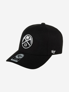 Бейсболка 47 BRAND K-MVP06WBV-BKW Denver Nuggets NBA (черный), Черный 47