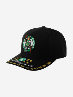 Бейсболка MITCHELL NESS HHSS6268-BCEYYPPPBLCK Boston Celtics NBA (черный), Черный Mitchell&Ness