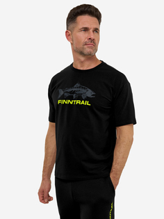 Футболка мужская FINNTRAIL Fish, Черный