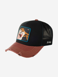 Бейсболка с сеточкой CAPSLAB CL/LOO8/1/CT/TAZ4 Looney Tunes Taz (черный), Черный Capslab®