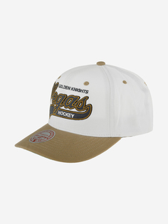 Бейсболка MITCHELL NESS HHSS7286-VGKYYPPPWHIT Vegas Golden Knights NHL (бежевый), Бежевый Mitchell&Ness