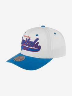 Бейсболка MITCHELL NESS HHSS7285-WCAYYPPPWHIT Washington Capitals NHL (синий), Синий Mitchell&Ness