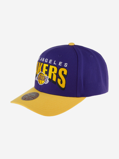 Бейсболка MITCHELL NESS HHSS6638-LALYYPPPPURP Los Angeles Lakers NBA (фиолетовый), Фиолетовый Mitchell&Ness