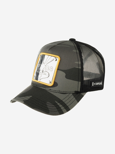 Бейсболка с сеточкой CAPSLAB CL/LOO8/1/CT/BUG3 Looney Tunes Bugs Bunny (черный), Черный Capslab®