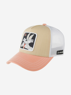 Бейсболка с сеточкой CAPSLAB CL/LOO8/1/CT/BUG5 Looney Tunes Bugs Bunny (белый), Белый Capslab®