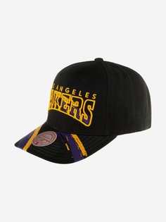 Бейсболка MITCHELL NESS HHSS5989-LALYYPPPBLCK Los Angeles Lakers NBA (черный), Черный Mitchell&Ness