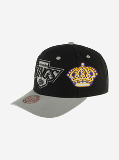 Бейсболка MITCHELL NESS HHSS7312-LAKYYPPPBLCK Los Angeles Kings NHL (черный), Черный Mitchell&Ness