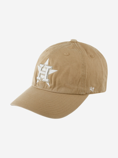 Бейсболка 47 BRAND B-BLPRK10GWS-KH Houston Astros MLB (бежевый), Бежевый 47