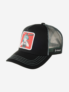 Бейсболка с сеточкой CAPSLAB CL/DB3/1/CAS/BUL1 Dragon Ball Bulma (черный), Черный Capslab®
