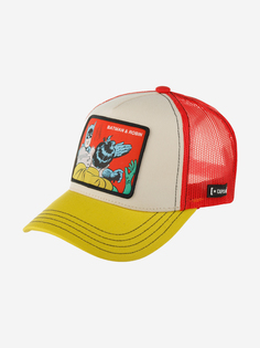 Бейсболка с сеточкой CAPSLAB CL/DC6/1/CT/MEM3 DC Comics Batman and Robin (желтый), Желтый Capslab®