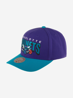 Бейсболка MITCHELL NESS HHSS6279-CHOYYPPPPURP Charlotte Hornets NBA (фиолетовый), Фиолетовый Mitchell&Ness