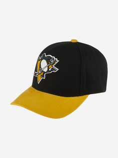 Бейсболка MITCHELL NESS HP7974-PPEBLCK Pittsburgh Penguins NHL (черный), Черный Mitchell&Ness