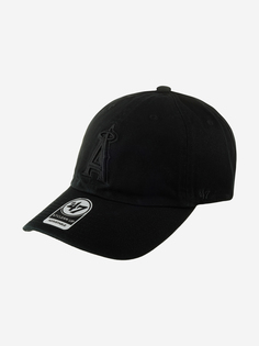 Бейсболка 47 BRAND B-RGW04GWSNL-BKBK Los Angeles Angels MLB (черный), Черный 47