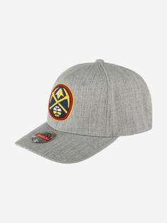 Бейсболка MITCHELL NESS HHSS3273-DNUYYPPPGYHT Denver Nuggets NBA (серый), Серый Mitchell&Ness