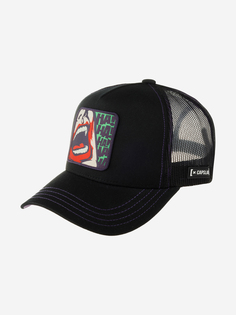 Бейсболка с сеточкой CAPSLAB CL/0/1/CAS2/JOK1 Pop Icons Joker (черный), Черный Capslab®