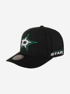 Бейсболка MITCHELL NESS HHSS6644-DSTYYPPPBLCK Dallas Stars NHL (черный), Черный Mitchell&Ness