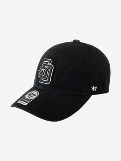 Бейсболка 47 BRAND B-RGW21GWS-BKY San Diego Padres MLB (черный), Черный 47