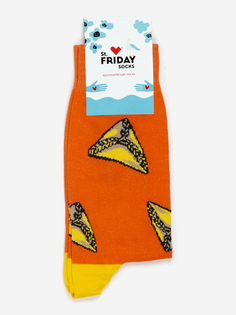Носки с рисунками St.Friday Socks - Эчпочмак, Оранжевый