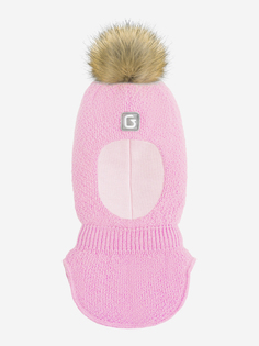 Шапка-шлем для девочки GUSTI GW24AC1194G-PINK, Розовый