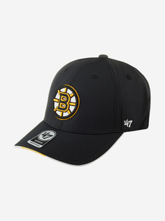 Бейсболка 47 BRAND H-RCKHL01BBP-BK Boston Bruins NHL (черный), Черный 47