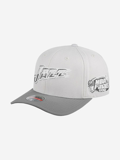 Бейсболка MITCHELL NESS 6HSSFH21HW012-UJAGREY Utah Jazz NBA (серый), Серый Mitchell&Ness