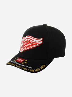 Бейсболка MITCHELL NESS HHSS6565-DRWYYPPPBLCK Detroit Red Wings NHL (черный), Черный Mitchell&Ness