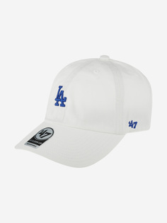Бейсболка с сеточкой 47 BRAND B-BSRNR12GWS-WHA Los Angeles Dodgers MLB (белый), Белый 47