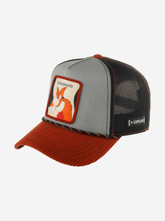 Бейсболка с сеточкой CAPSLAB CL/LOO10/1/PCT/SAM Looney Tunes Yosemite Sam (серый), Серый Capslab®