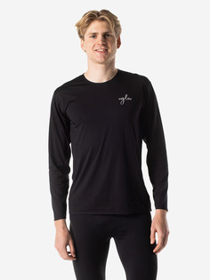 ЛОНГСЛИВ УТЕПЛЕННЫЙ МУЖСКОЙ WARM LONG SLEEVE TEE | BLACK, Черный Uglow