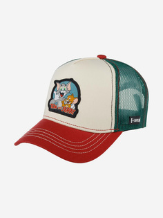 Бейсболка с сеточкой CAPSLAB CL/TAJ1/1/CAS/TJ2 Tom and Jerry Tom and Jerry (бежевый), Бежевый Capslab®