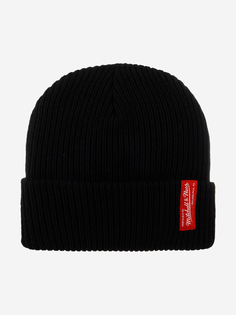Шапка с отворотом MITCHELL NESS KTCFRI21085-MNNBLCK Mitchell & Ness (черный), Черный Mitchell&Ness