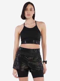 Топ спортивный женский EA7 Sport Bra, Черный