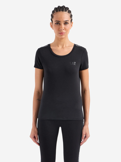 Футболка женская EA7 T-Shirt, Черный