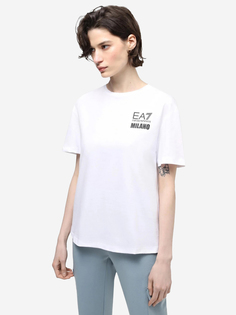 Футболка женская EA7 Milano T-Shirt, Белый