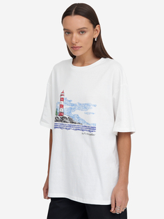 Футболка унисекс с принтом Маяк Kefirmaykifer, Белый