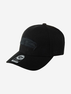 Бейсболка 47 BRAND F-MVP28WBV-BKB Seattle Seahawks NFL (черный), Черный 47